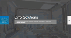 Desktop Screenshot of orrosolutions.com